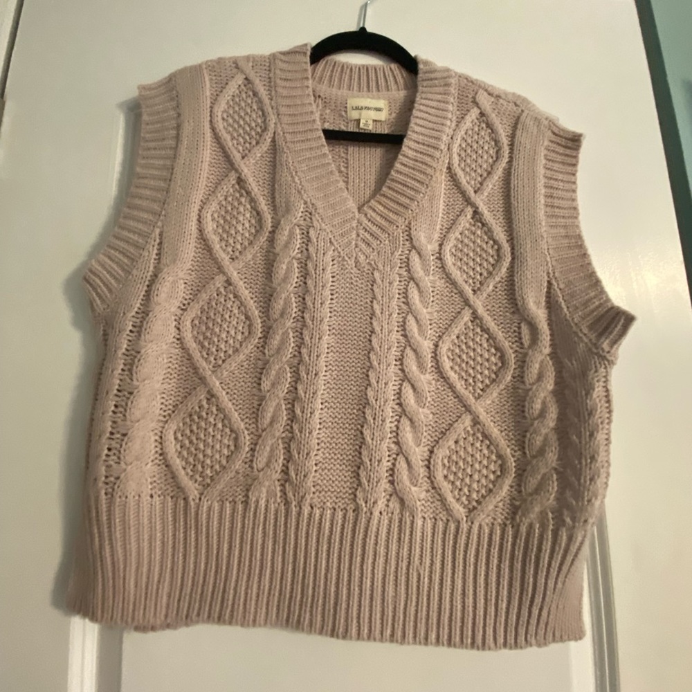 NWOT sweater vest.  Bought at a boutique